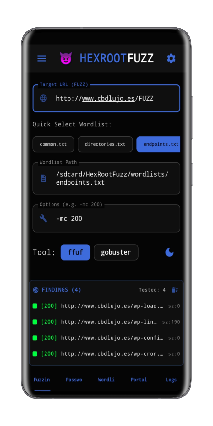 HexRootFuzz security tools